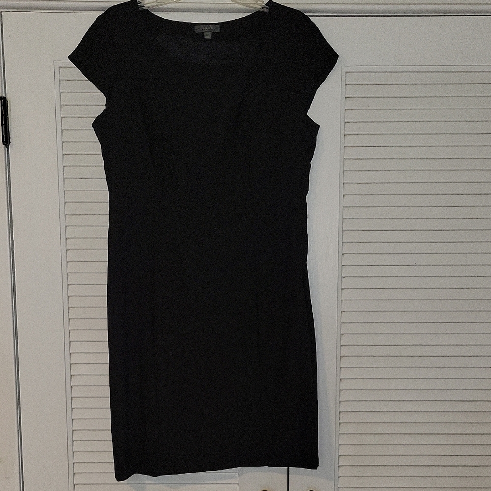 Luxe Classic Black Dress